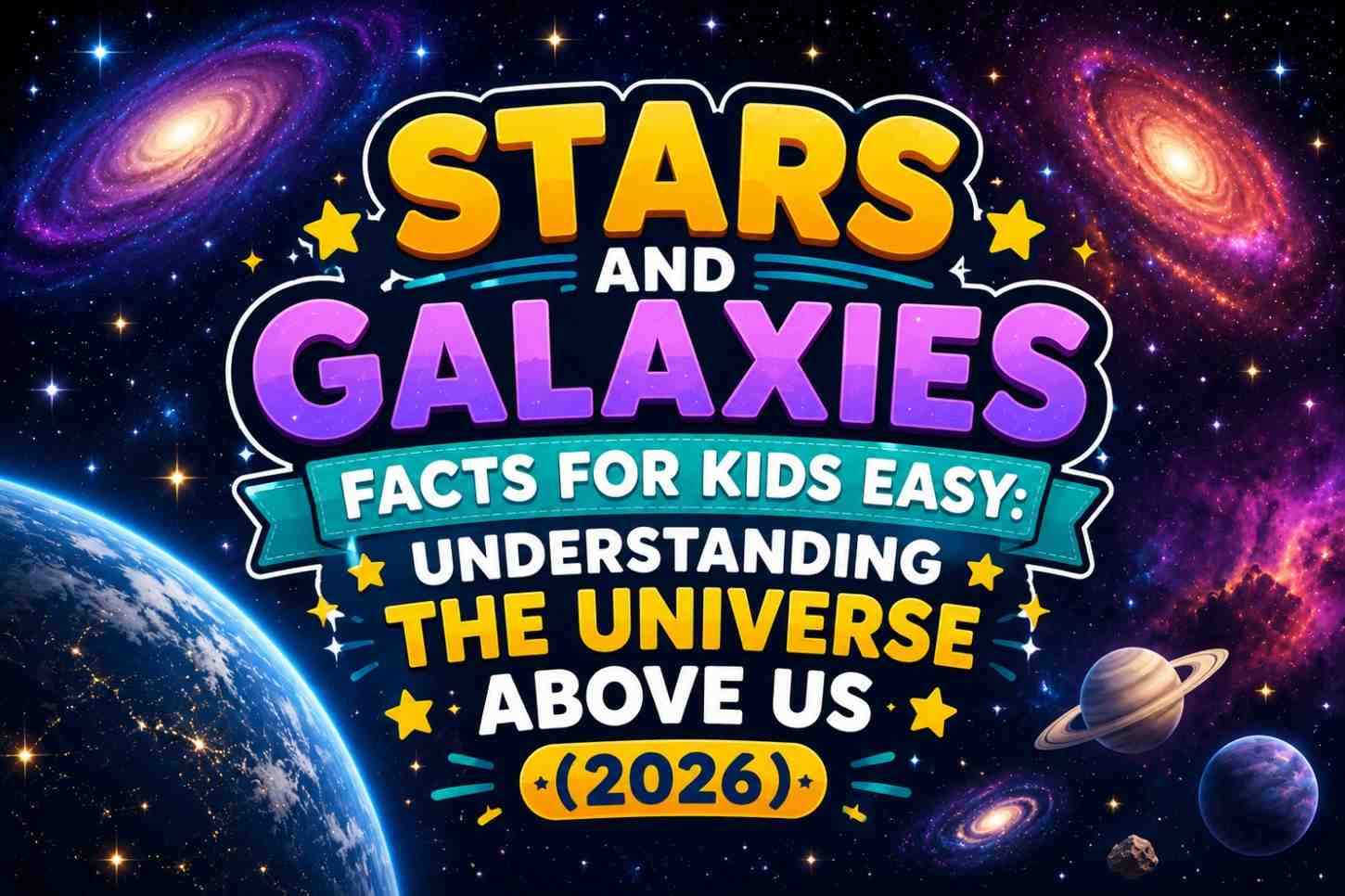 Stars and galaxies facts for kids