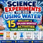 Science experiments for kids using water