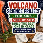 volcano science project for kids
