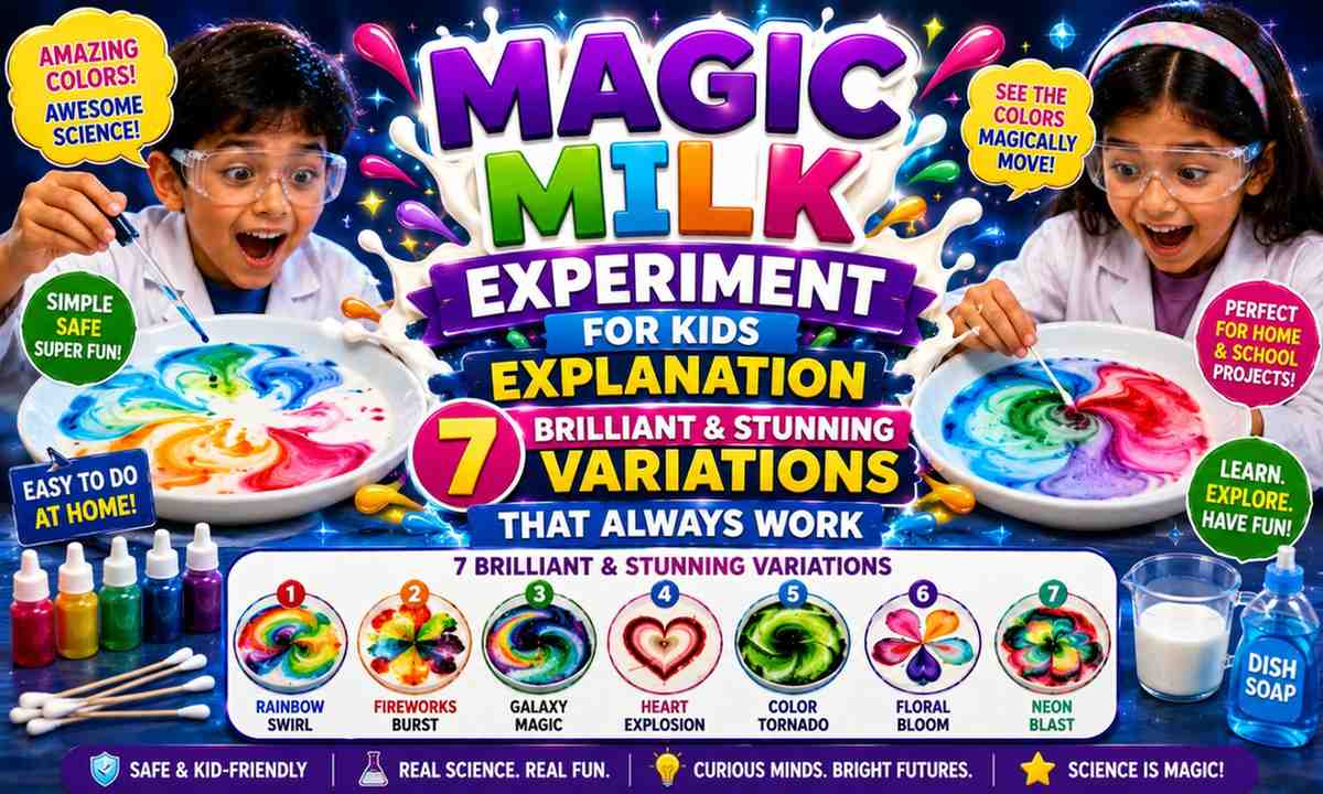 magic milk experiment for kids