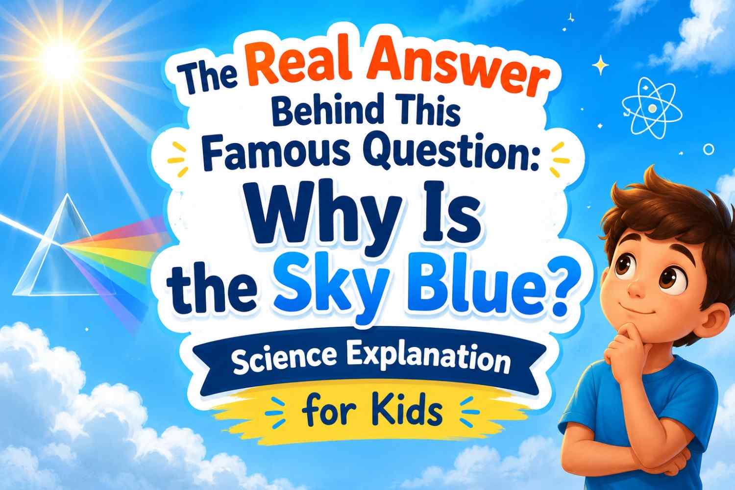 The Real Answer Behind This Famous Question: Why Is the Sky Blue Science Explanation for Kids