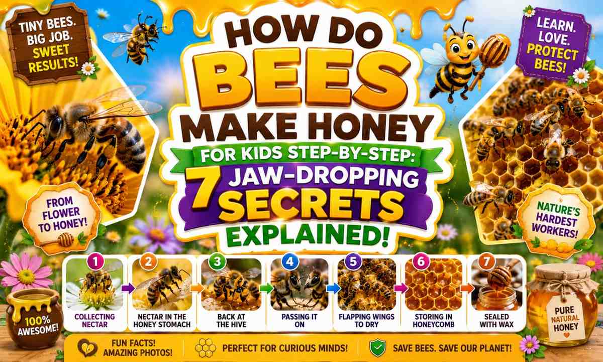 How Do Bees Make Honey for Kids Step-by-Step: 7 Jaw-Dropping Secrets Explained!