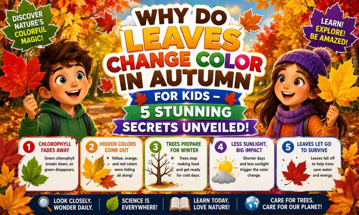 Why Do Leaves Change Color in Autumn for Kids — 5 Stunning Secrets Unveiled!