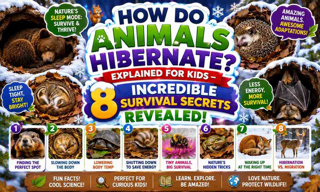 How Do Animals Hibernate? Explained for Kids — 8 Incredible Survival Secrets Revealed!