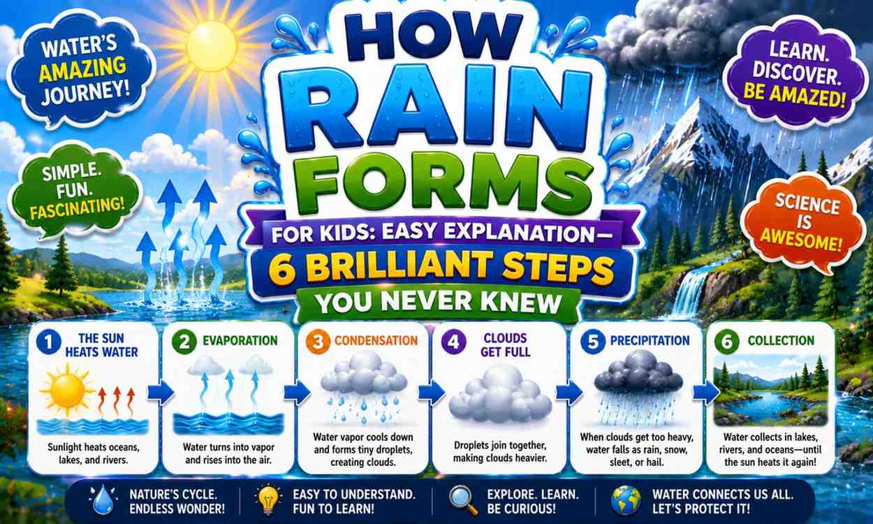 How Rain Forms for Kids: Easy Explanation